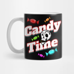 Trick Or Treat Candy Time Sweets And Fun On Halloween Mug